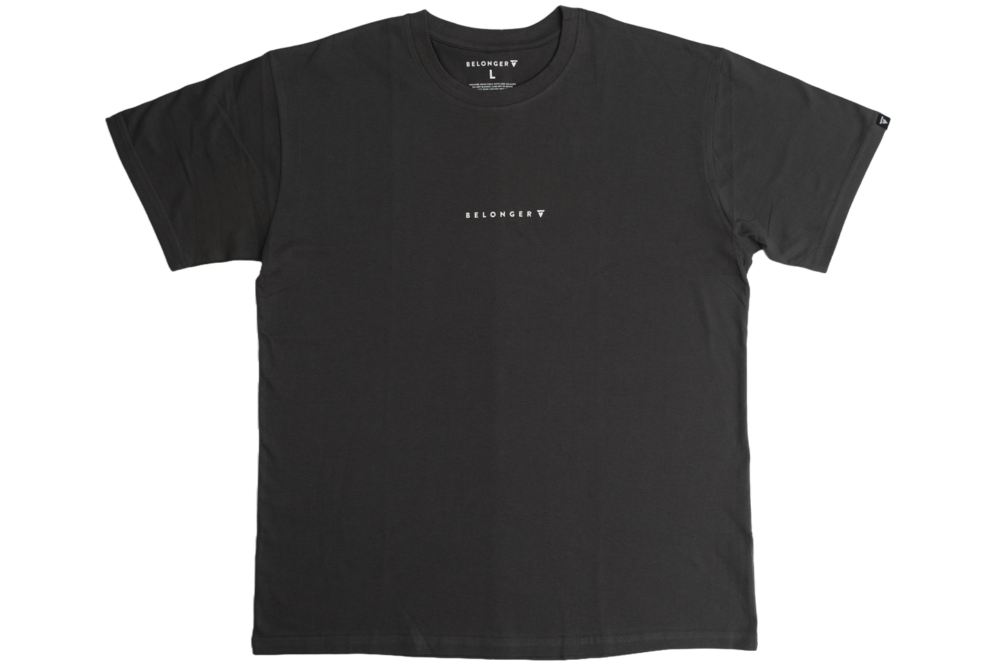 Unisex Elements Collection Grey Basic T-Shirt