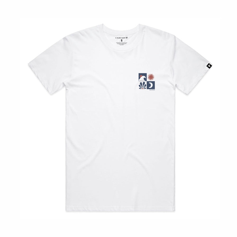 Unisex Elements Collection White T-Shirt