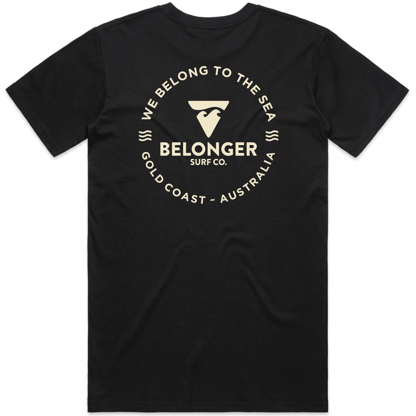 T-shirt Black/Yellow - Belonger