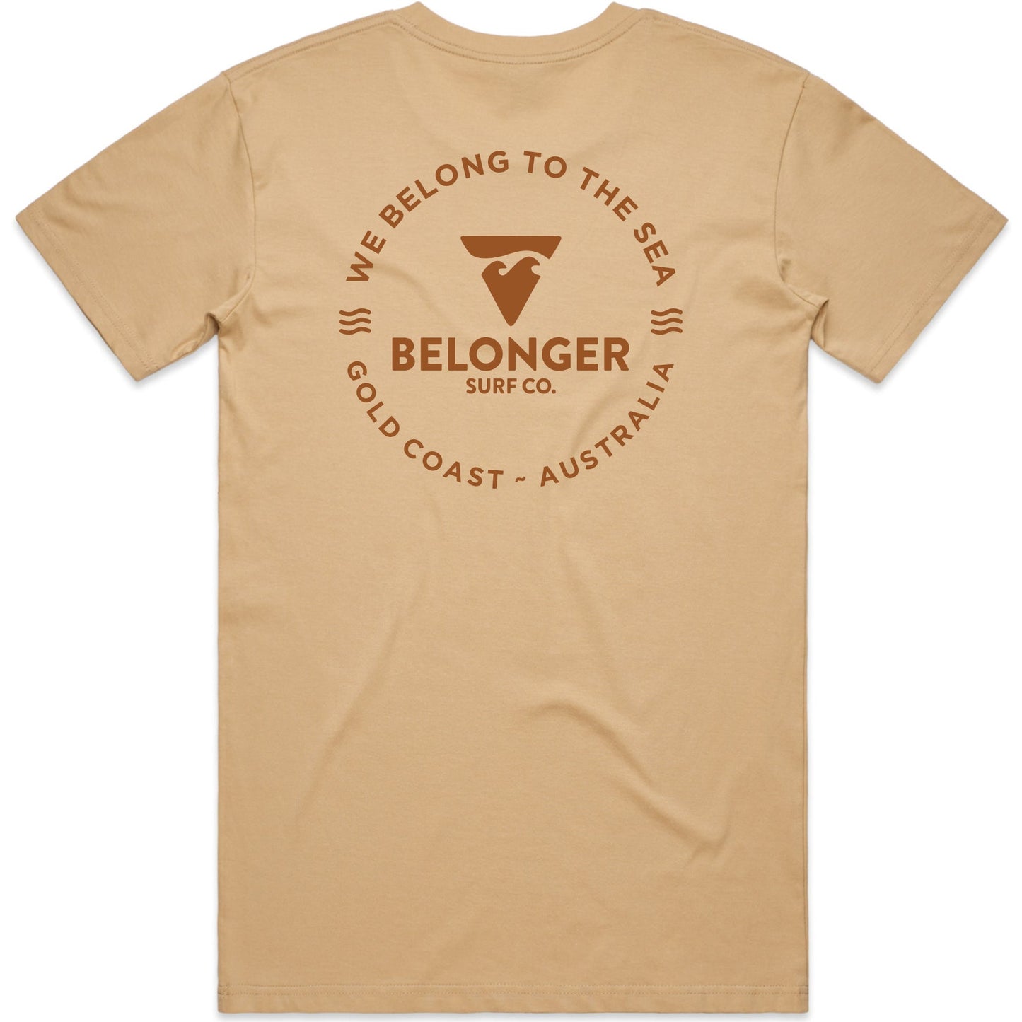 T-shirt Tan/Brown - Belonger