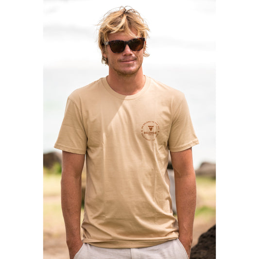 T-shirt Tan/Brown - Belonger