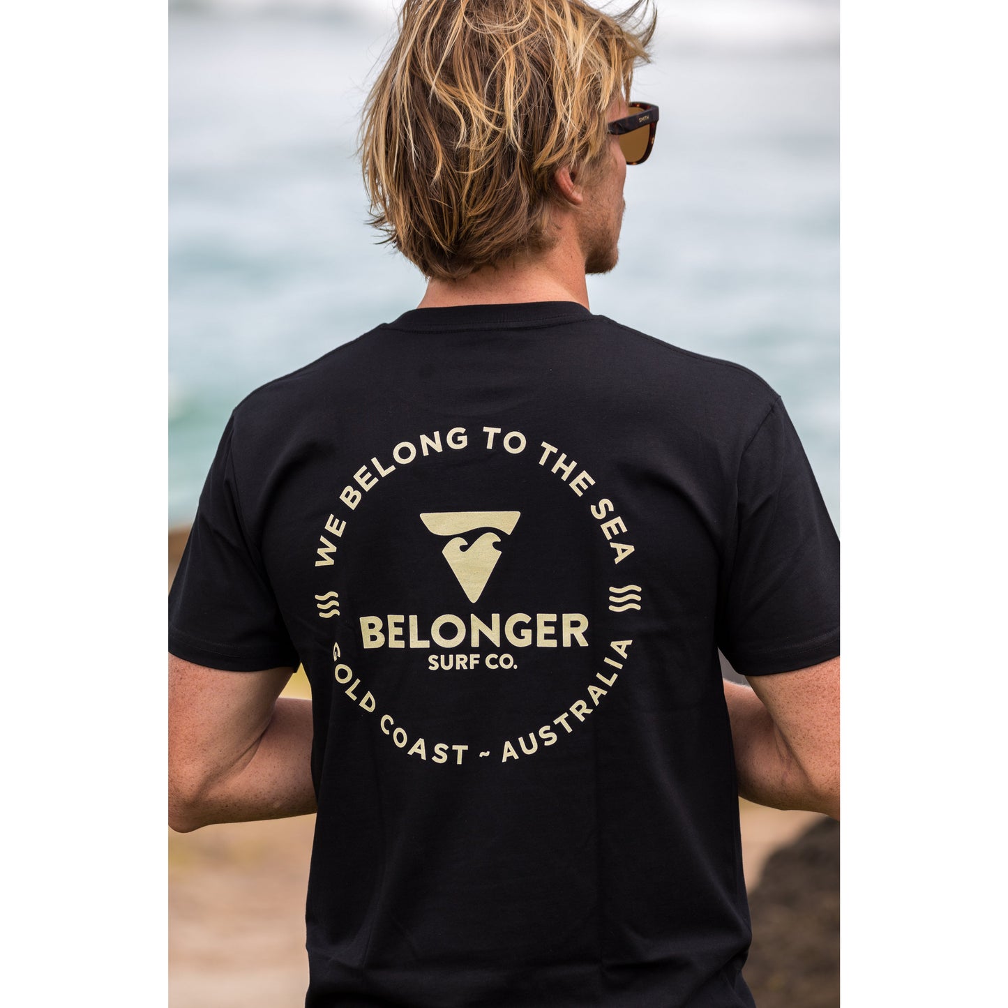 T-shirt Black/Yellow - Belonger